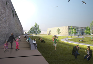 progetto manifattura delle idee, vivino all'ospedale vecchio di Prato